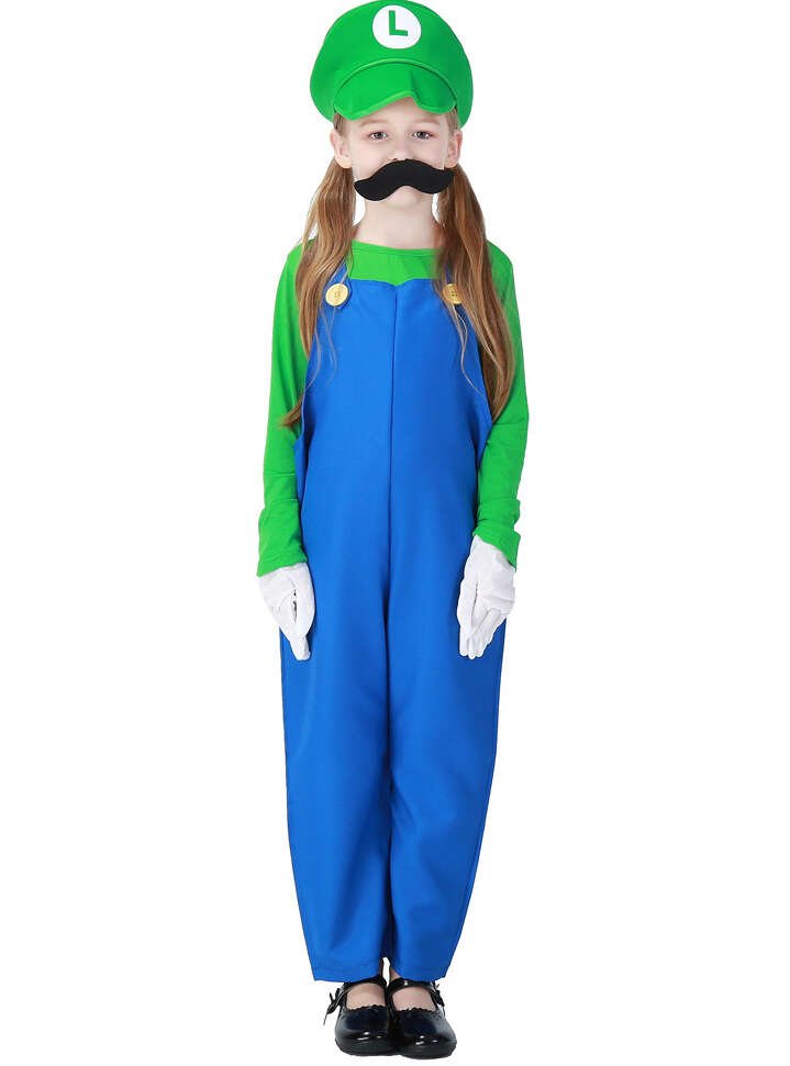 Super Mario Brothers Costume For Kids