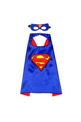 Superhero Cape And Masks Cosplay Dress Up For Kids