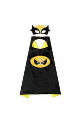 Superhero Cape And Masks Cosplay Dress Up For Kids