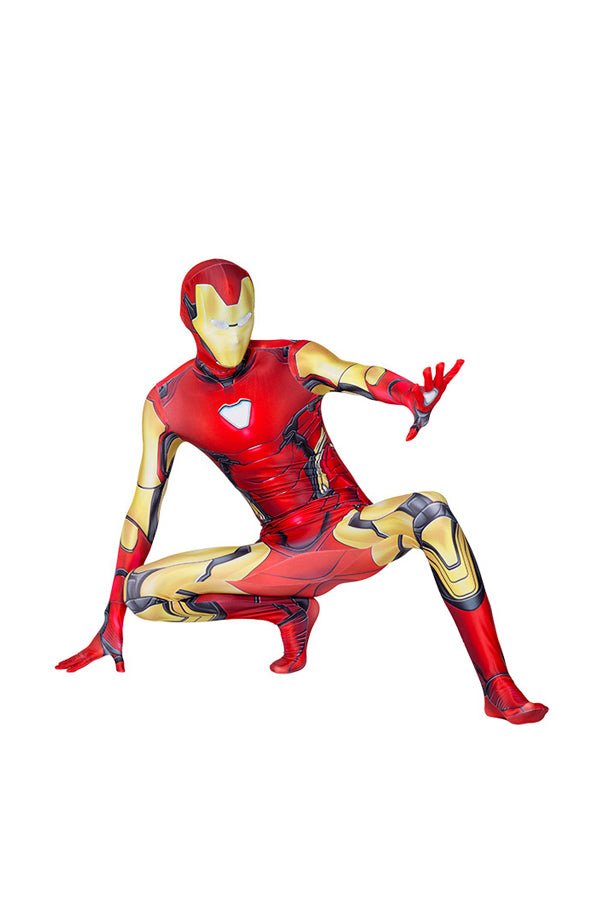 The Avengers 4 Iron Spider Man Suit Costume For Boys and Adult