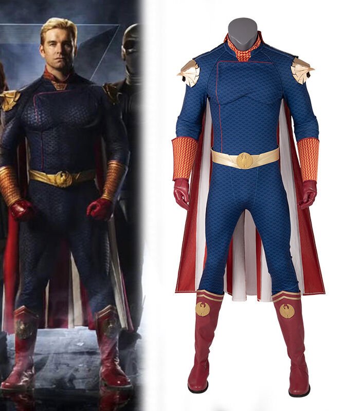 The Boys Homelander Bodysuit Costume For Adult