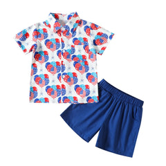 Toddler Boys' July 4th Shirt Outfit