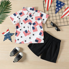 Toddler Boys' July 4th Shirt Outfit