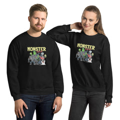 Monster Mash Halloween Sweatshirt, Unisex
