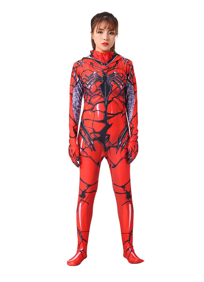 Venom Carnage Costume for Girls and Women