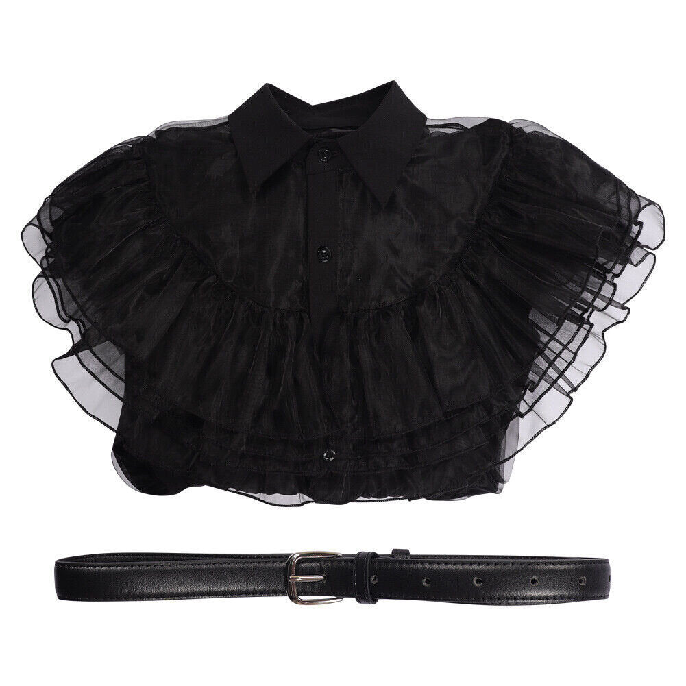 Wednesday Addams Rave'N Dance Dress Costume for Kids and Adults