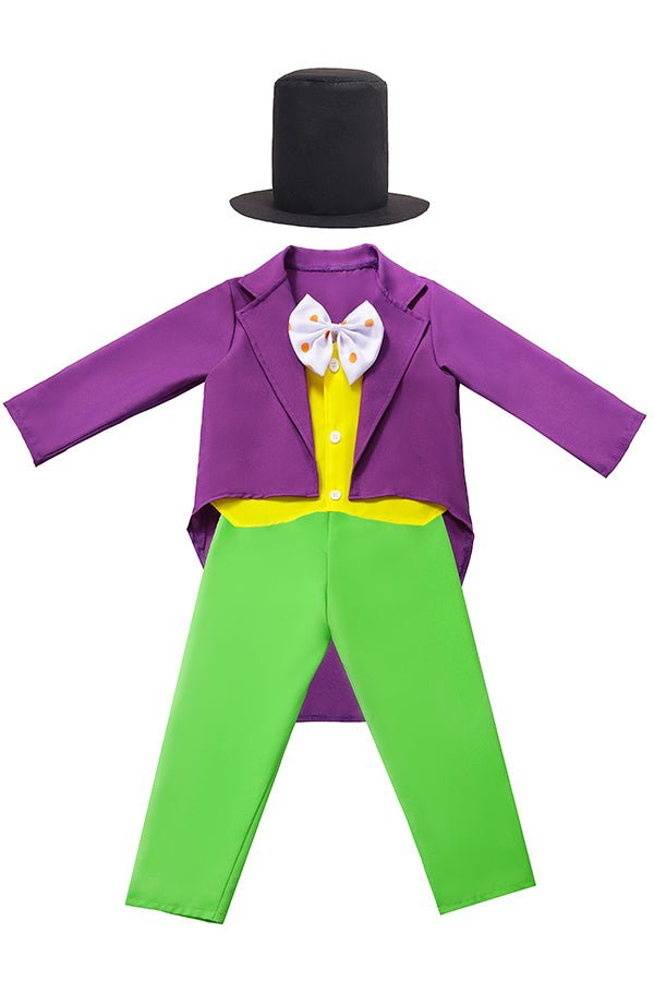 Willy Wonka Costume For Kids. Charlie and The Chocolate Factory