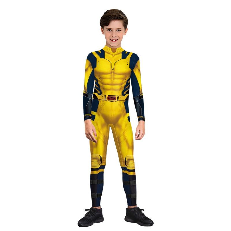 Wolverine Bodysuit Costume for Kids