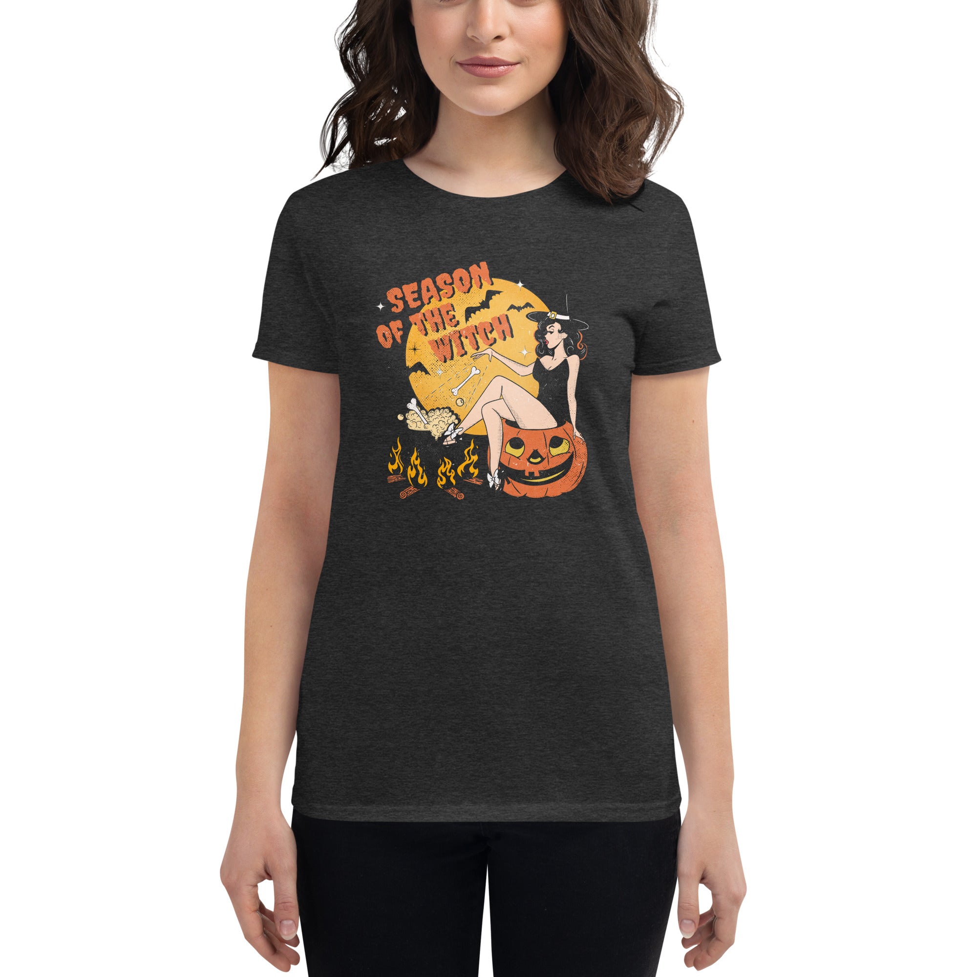 Season of the Witch Halloween T Shirt for Women