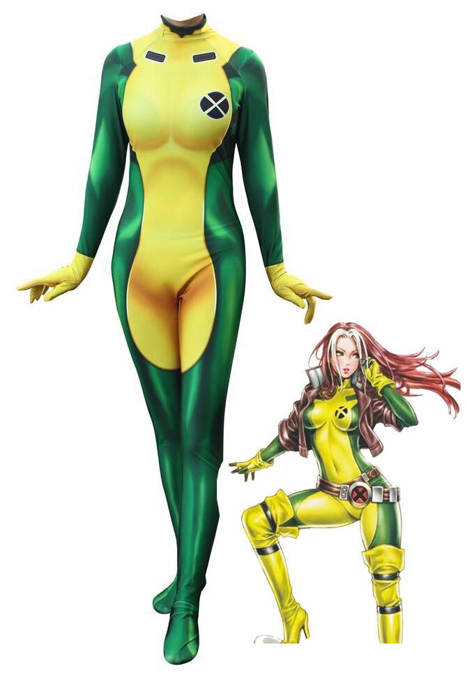 X - Men Apocalypse Rogue Anna Marie Costume For Adult And Kids