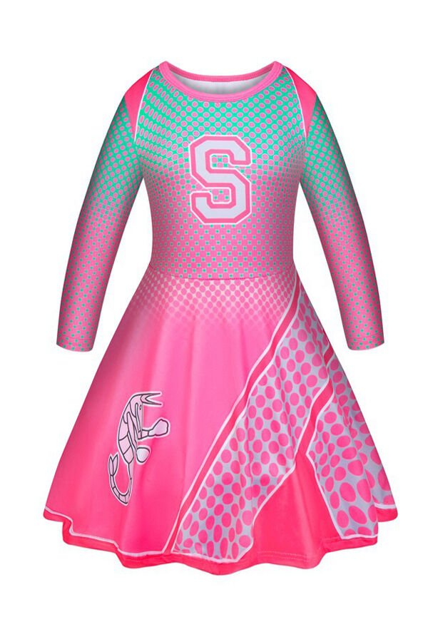 Zombies 3 Cheerleader Costume Dress For Girls