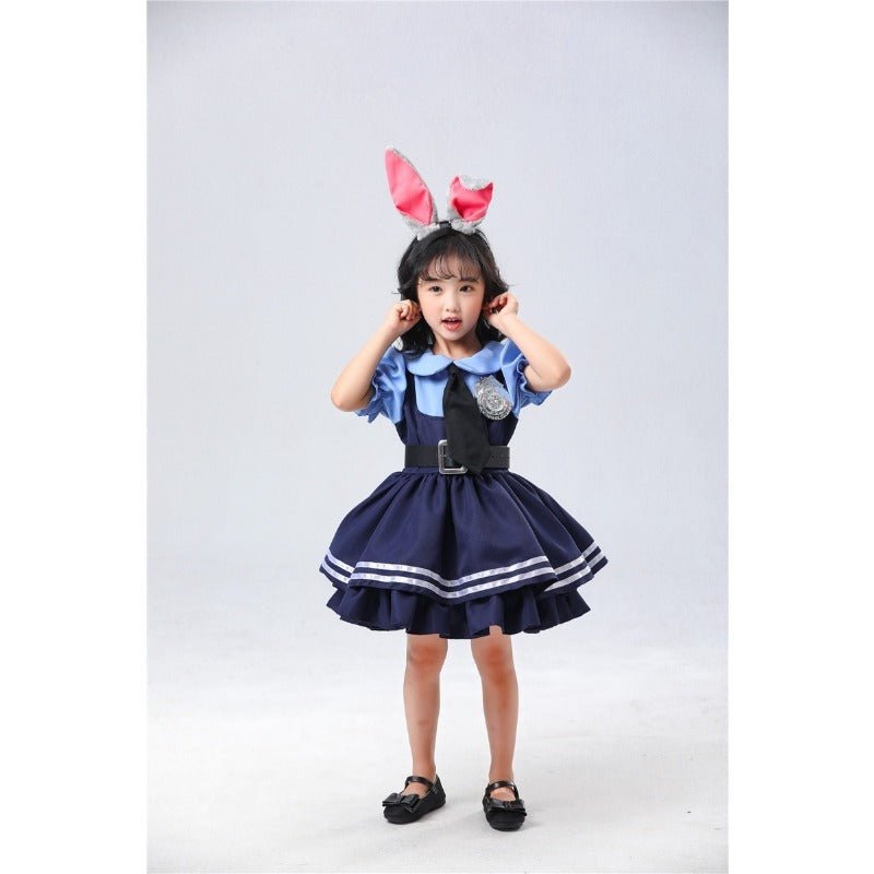 Zootopia Judy Hopps Cosplay Costume for Kids