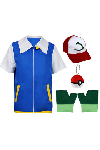Pokemon Ash Ketchum Costume For Kids – Hallowitch Costumes