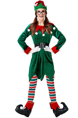 Christmas Elf Costume For Adult Women – Hallowitch Costumes